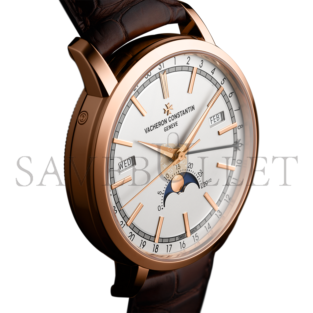 vacheron Co*sta*t*n traditionnelle complete calendar 41 mm pink gold watch 4010t/000r-b344